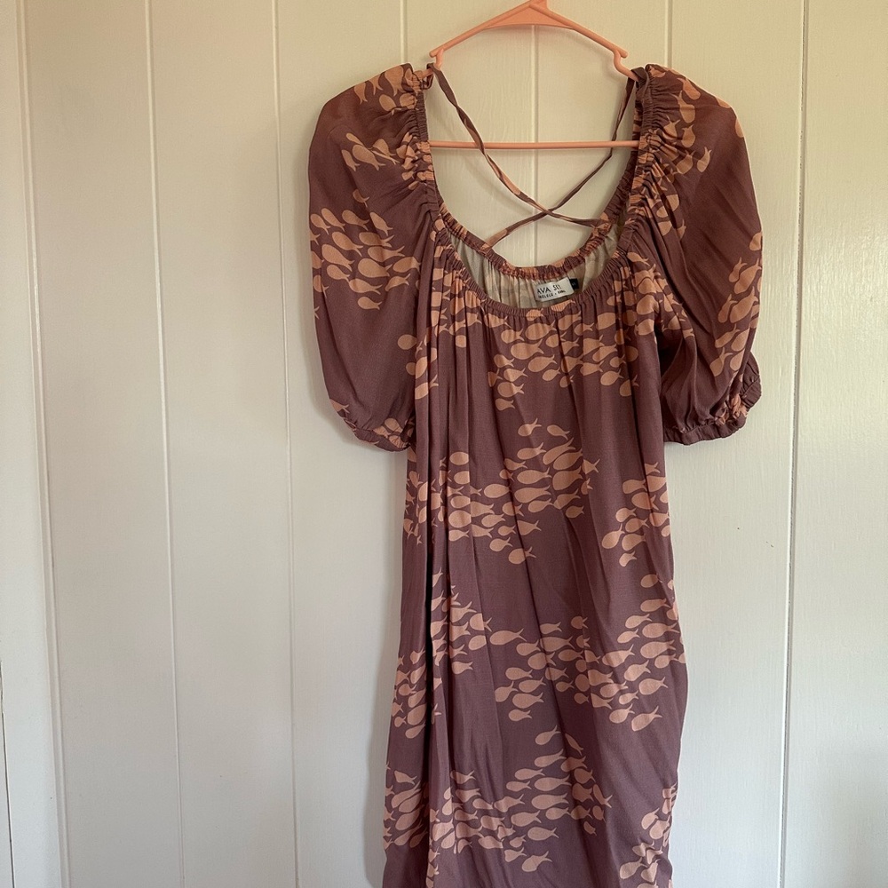 Ava Sky Dress Size S
